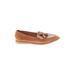 Sperry Top Sider Flats Brown Solid Shoes - Women's Size 6 - Almond Toe