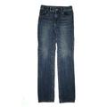 Gap Kids Jeans - Elastic: Blue Bottoms - Size 14 - Dark Wash