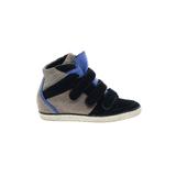 Coach Sneakers: Blue Color Block Shoes - Women's Size 6 - Round Toe