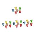 TOYANDONA 24 Pcs Artificial Juice Dolls House Drink Toy Beverage Drinks Toy Kids Pretend Food Toy Drink Cups Model Kitchen Pretend Play Toy Miniature Tea Cup Child Decorate Plastic Food Play