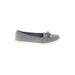 Keds Flats: Gray Shoes - Women's Size 6 - Almond Toe