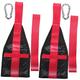 Toddmomy 6 Pcs Gym Supply Exercise Machines for Home Use Abdominal Muscle Building Ab Strap Abs Strength Trainer Professional Ab Sling Ab Training Tool Backswing Polyester Fitness Hanging