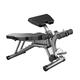 Dumbbell Bench Sit-up Fitness Equipment, Adjustable 90°Flat Weight Bench,4 in 1 Adjustable Home Folding Supine Board for Whole Body Training Men and Women General Purpose