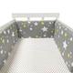 AmphaDeco Baby bed borders baby bed border baby nest bed border bed snake cotton 30x200 cm baby bed protection border for children's beds edge protection,P,200 * 30