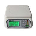 Digital Kitchen Scales, Home + Kitchen Easy to Read LCD Display with Power Plug Electronic Cooking Scale for 30kg (Capacity : 25kg-1g, Color : White) (White 30kg)