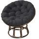 Garden Recliner Chair Cushion Indoor/Outdoor Chair Pads Round Seat Cushions Garden Patio Home Cushions,Patio Furniture Cushion Cover,Round Seat Garden Pads,H,110x110cm