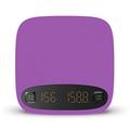 Intelligent Precise Electronic Scale for Coffee, 4 Modes, Food Hand Punch Weighing Coffee Scale with Time Funtion (Color : Purple) (Purple)