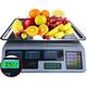 CTCOIJRN Wlectronic food Scales Digital 40kg Capacity Digital Electronic Price Computing Weighing Fruits Scale, Digital Price Weighing Postal Industrial Commercial Shop Platform Scale Weighs Scales
