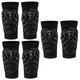 Healeved 3 Pairs Elastic Knee Pad Dirt Bike Knee Pads Sports Knee Pads Sports Knee Brace Dance Knee Pads Sports Knee Support Sports Elbow Pads Poodle Figurines Soft Knee Pads Roller Skating