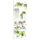 Bamworld Bamworld114''TallPlantStandHangingPlantShelfWhiteIndoorPlantHolderCornerPlantHangerforLivingBedroomLargeFlowerHolder for Multiple Plant Pots Display