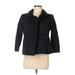 French Connection Jacket: Short Black Print Jackets & Outerwear - Women's Size 8