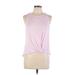 Nike Active T-Shirt: Pink Activewear - Women's Size Large