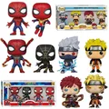 FUNKO Pop Spider-Man Heroes Are Homeless Peter Parker Mysterio GWEN NARUTO Vinyl Action Figures