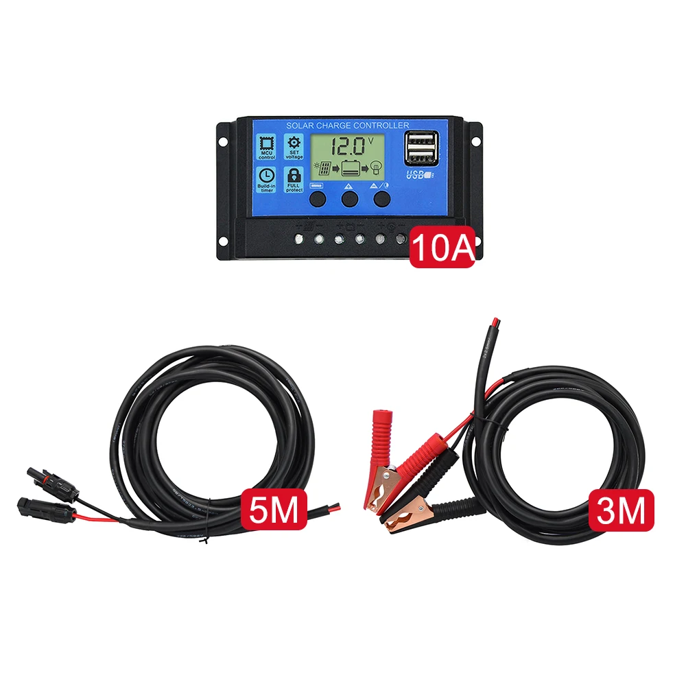 DOKIO 3M/5M Solar Kabel Stecker (nicht gehören solar panels) Image