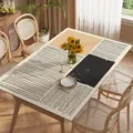Simple Dining Table Mats PVC Waterproof Oil-proof Anti-slip Soft Floor Mat Household No-wash Desk TV