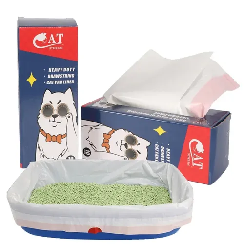 10 stücke Katzenstreu beutel Liner Sandsäcke Hygiene elastisches Kätzchen Haustier liefert