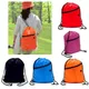 Book Shoe Clothes Gym School Environmental Waterproof Drawstring Bag Pack Backpack Pouch