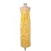 Diane von Furstenberg Casual Dress - Midi: Yellow Dresses - Women's Size 2