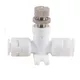 Reverse Osmosis 1/4" Hose RO Water Flow Adjust Valve Regulator Waterflow Control Valve Connector