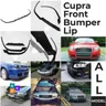Cupra front lippe kann angewendet werden um alle autos 3 Stück Diffusor Lip Spoiler Körper