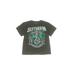 Harry Potter Short Sleeve T-Shirt: Green Marled Tops - Kids Boy's Size Small
