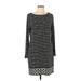 MICHAEL Michael Kors Casual Dress - Shift: Black Dresses - Women's Size Large