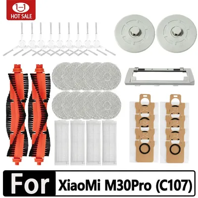 Für Xiaomi Mijia M30 Pro C107 Ersatz Ersatzteile Zubehör Mopp Tuch Staubbeutel Hepa-Filter Haupt Image