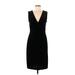 BCBG Paris Casual Dress - Sheath: Black Dresses - Women's Size Medium