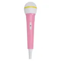 1pc Plastic Children Microphone Models Toys Microphone Musical Toys Party Performance Toy (Pink)