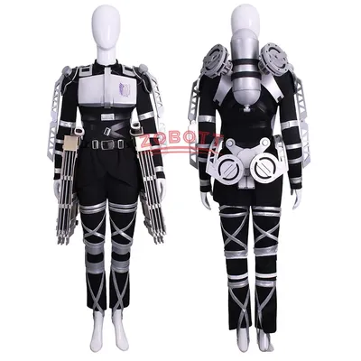 Die letzte Staffel 4 Angriff auf Titan Cosplay Shinge ki kein Kyojin Team Uniform Levi eren Kostüm Geschirr Rüstung Halloween Kostüm Image