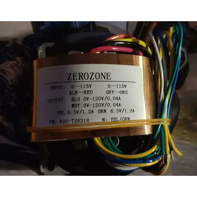 30w R20-TS6318 30va Kupfer-R-Core-Transformator 120V 120V 6,3 V 6,3 V. Image