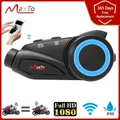 Maxto-Oreillette Bluetooth M3 pour moto appareil de communication pour casque intercom étanche