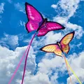 Cerf-volant papillon jouets volants pour enfants volants rayons et lignes vent bobine de ligne