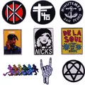 Danemark ges de groupe de rock Hip Hop logo de groupe de musiciens classiques broche à capuche