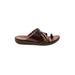 FitFlop Sandals: Brown Solid Shoes - Women's Size 6 - Open Toe