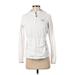 The North Face Fleece Jacket: Below Hip White Solid Jackets & Outerwear - Women's Size Small