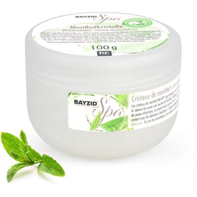 100 g bayzid® spa Mentholkristalle für die Sauna