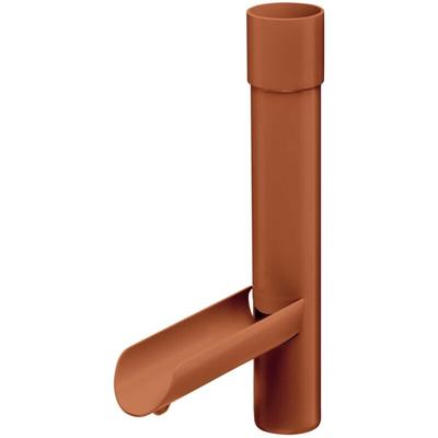 Regensammler für Fallrohr, pvc Wasserklappe für Regenfallrohr, Dachrinnenzubehör, Made in Germany Image