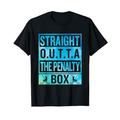 Straight Outta The Penalty Box Cooles kinder Ice Hockey T-Shirt