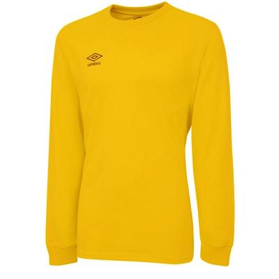 Umbro Childrens/Kids Club Long-Sleeved Jersey - Yellow - Yellow - 13