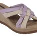 GC SHOES Caro Lavender Wedge Sandals - Purple - 7.5