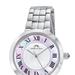 Porsamo Bleu Helena Women's Baby Pink and Silver Bracelet watch, 1072CHES - Grey - 36MM