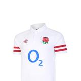 Umbro England Rugby Mens 22/23 Classic Home Jersey - White - L
