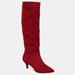 Journee Collection Journee Collection Women's Tru Comfort Foam Extra Wide Calf Vellia Boot - Red - 12