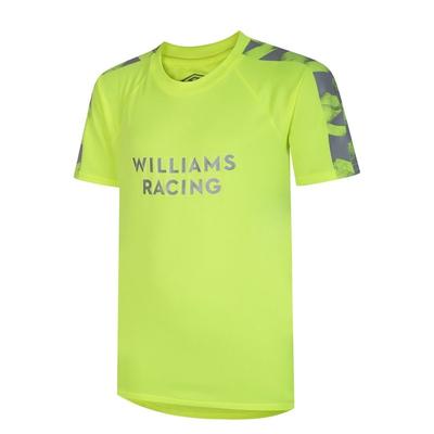 Umbro Childrens/Kids Williams Racing Hazard Jersey - Yellow - 9