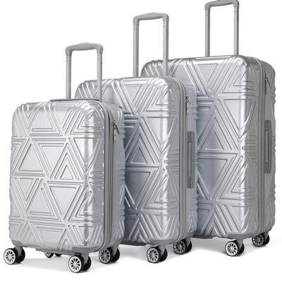 Badgley Mischka Luggage Contour 3 Piece Expandable...