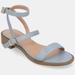 Journee Collection Women's Gigie Sandals - Blue - 10