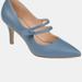 Journee Collection Women's Sidney Pump - Blue - 8