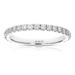 Vir Jewels 3/4 cttw Diamond Wedding Band For Women, Round Lab Grown Diamond Wedding Band In .925 Sterling Silver, Prong Setting - Grey
