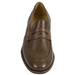 Sandro Moscoloni Abel Mocc Toe Penny Strap Loafers - Brown - 11